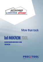 MIKRON TOOL More than tools